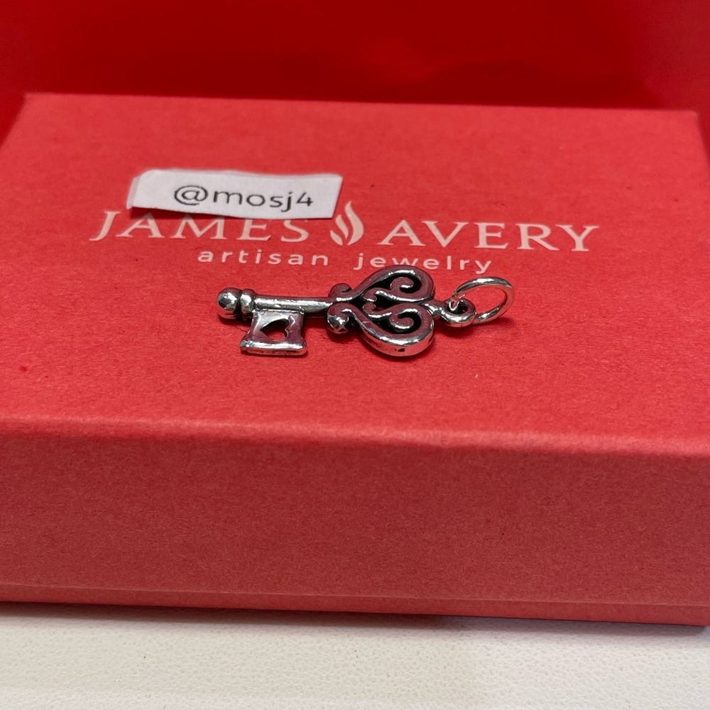 James Avery Key to My Heart Charm